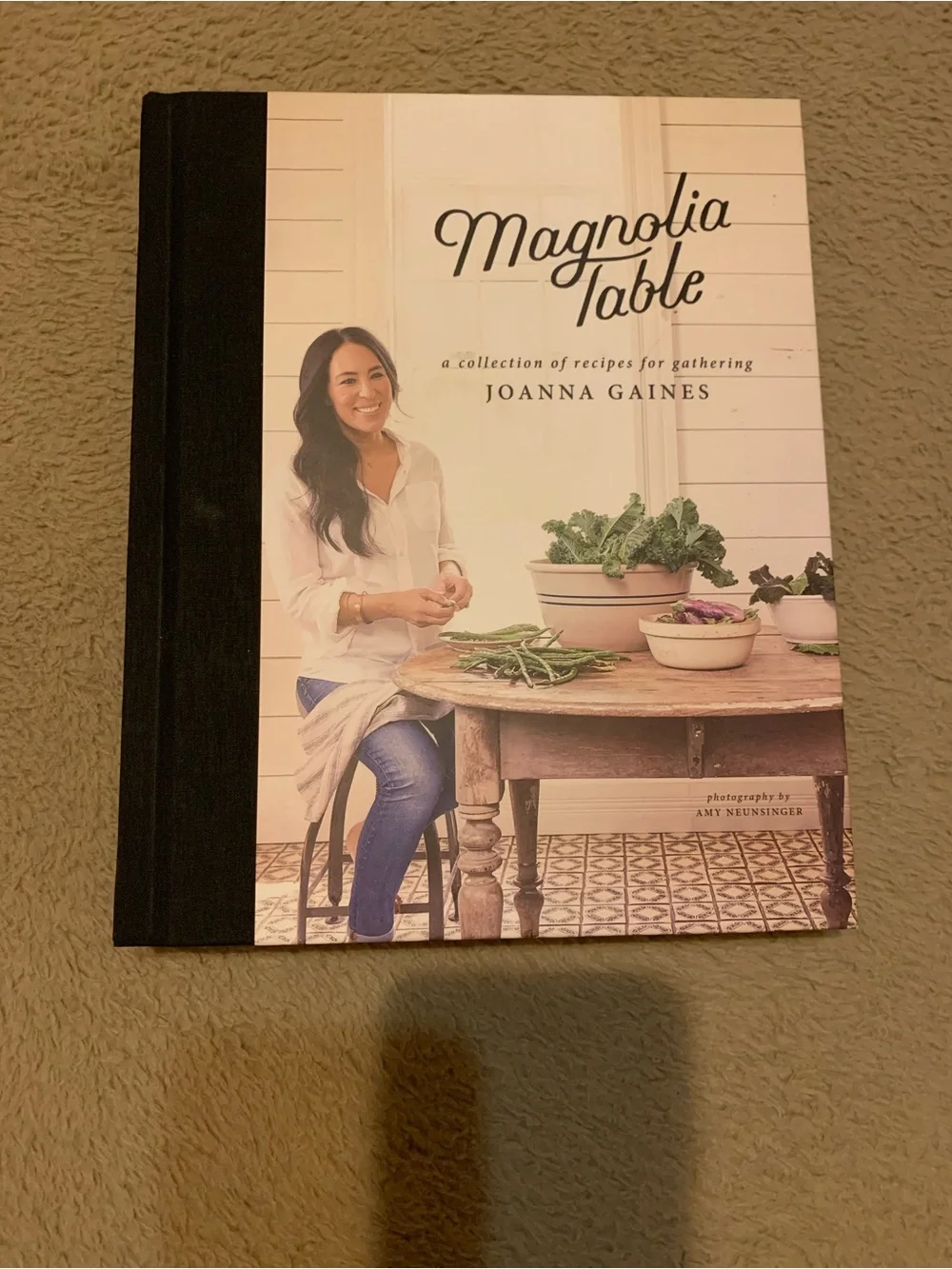 Magnolia Table Cookbook by - White & Black Cover